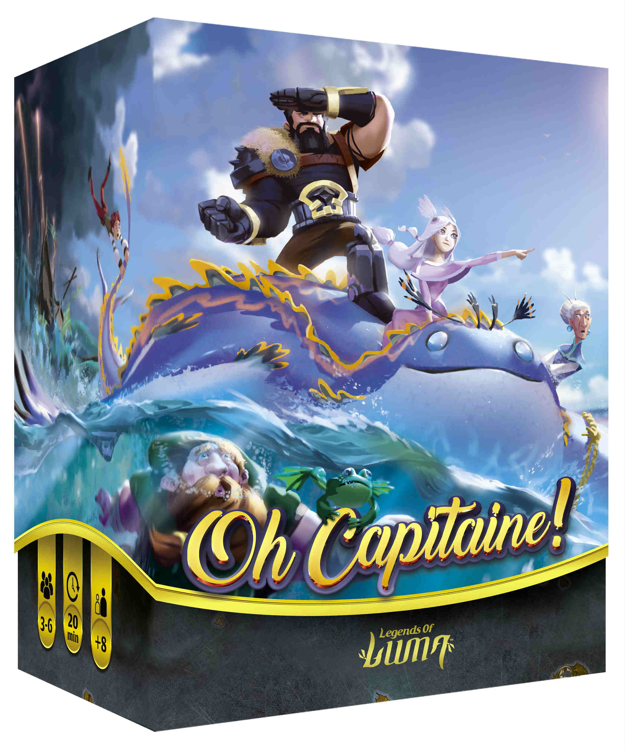 Boîte du jeu Oh Capitaine