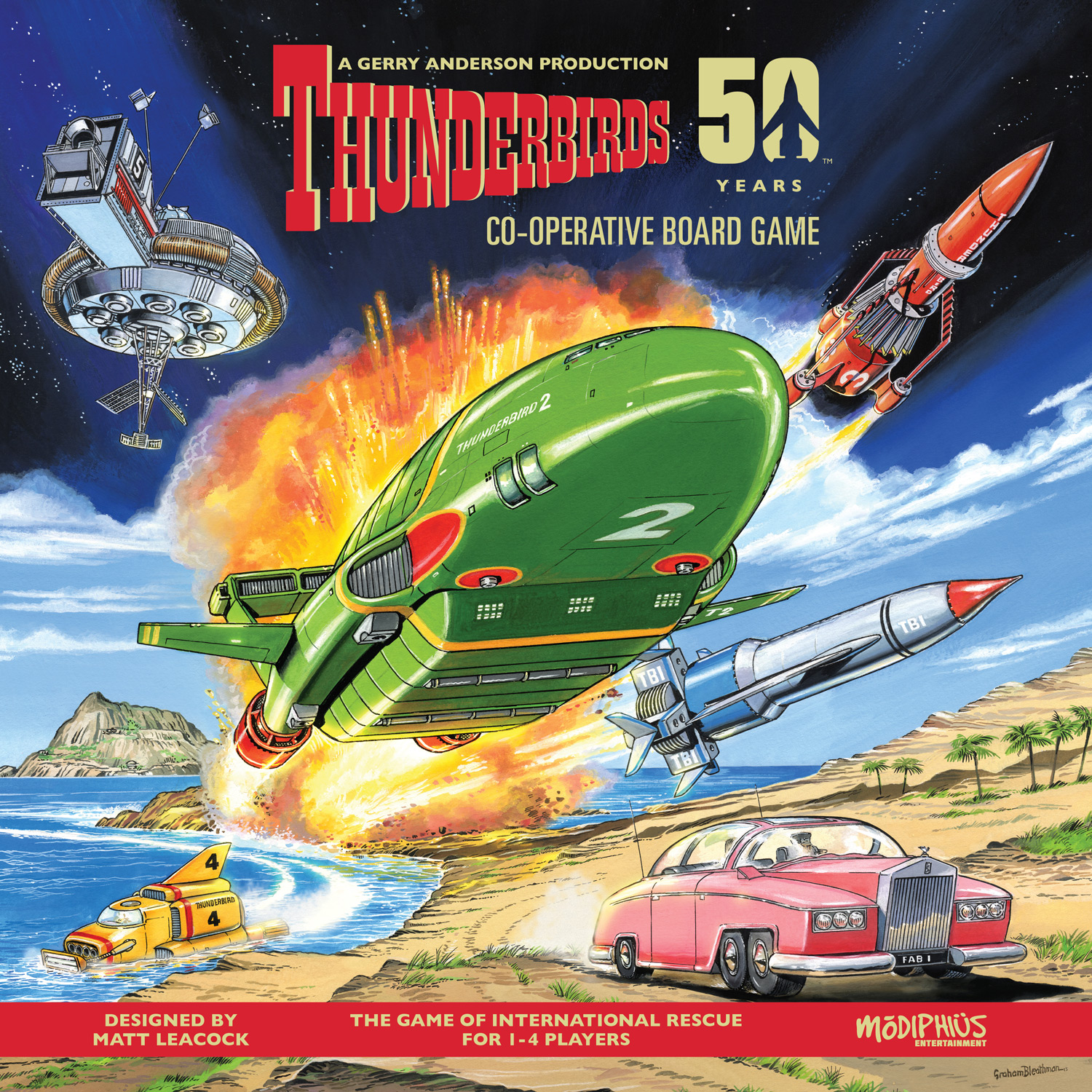 Boîte du jeu Thunderbirds