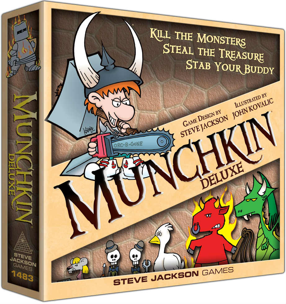 Boîte du jeu Munchkin Deluxe