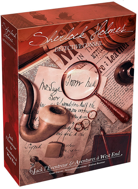 Boîte du jeu Sherlock Holmes Détective Conseil