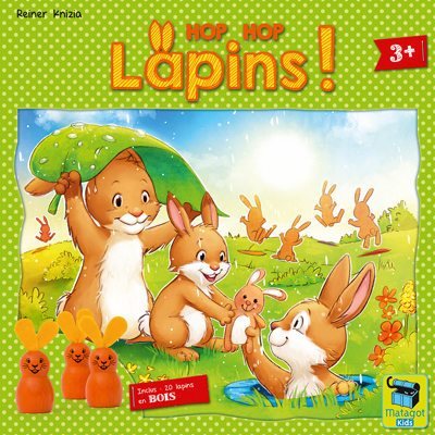 Boîte du jeu Hop Hop Lapins