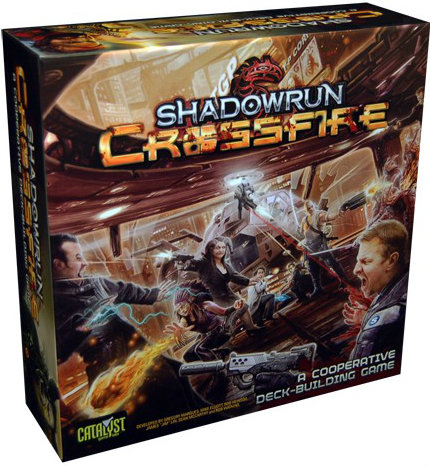 Boîte du jeu Shadowrun Crossfire