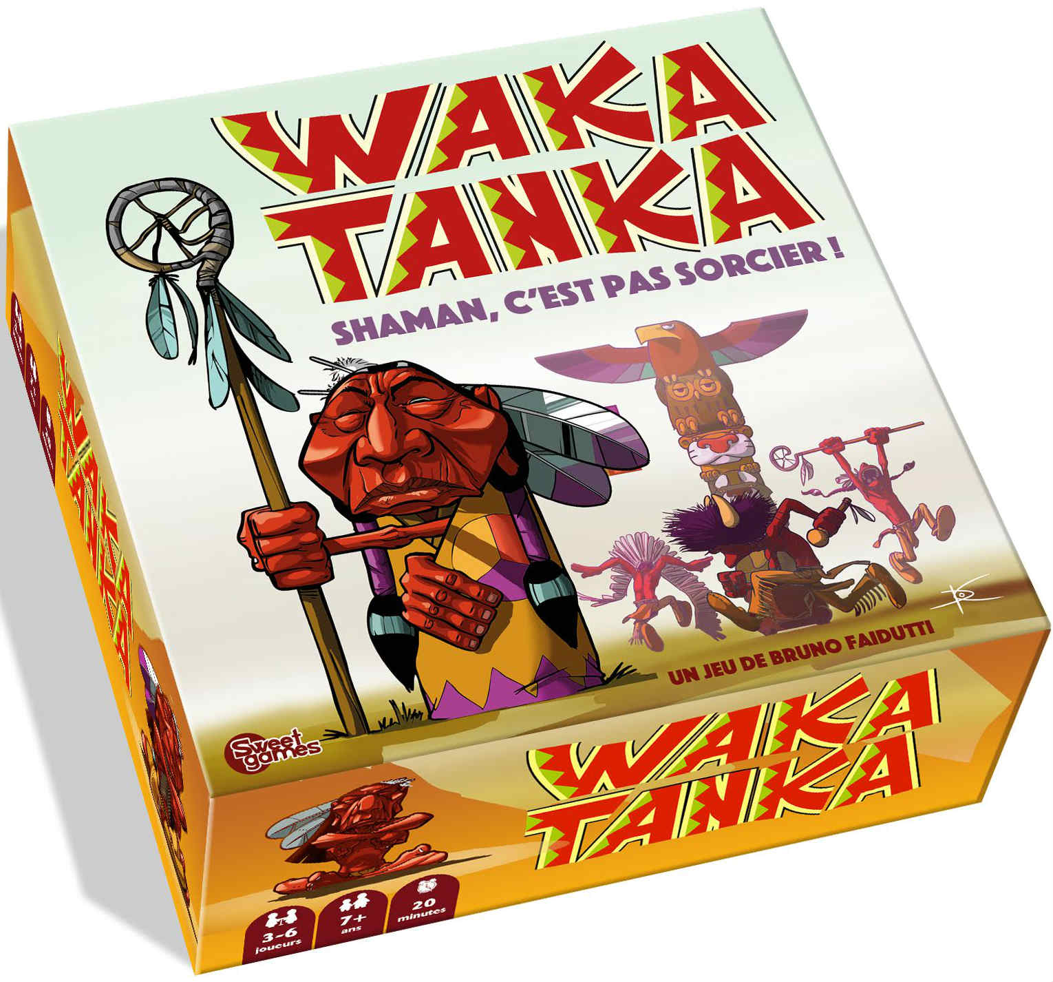 Boîte du jeu Waka Tanka