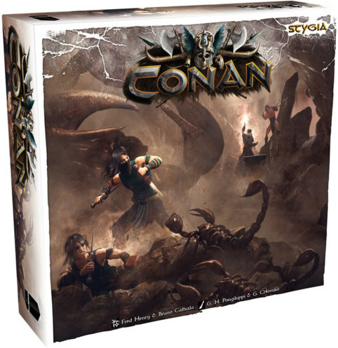 Boîte du jeu Conan Stygia