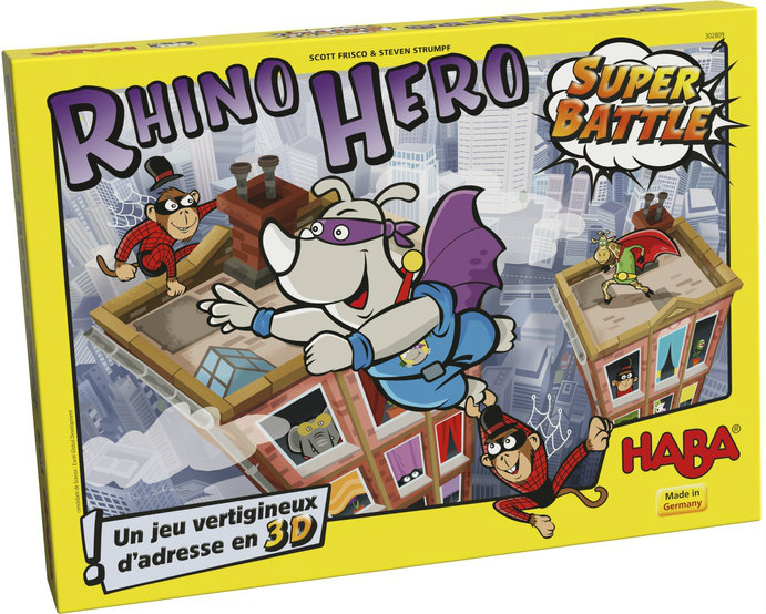 Boîte du jeu Rhino Hero Super Battle