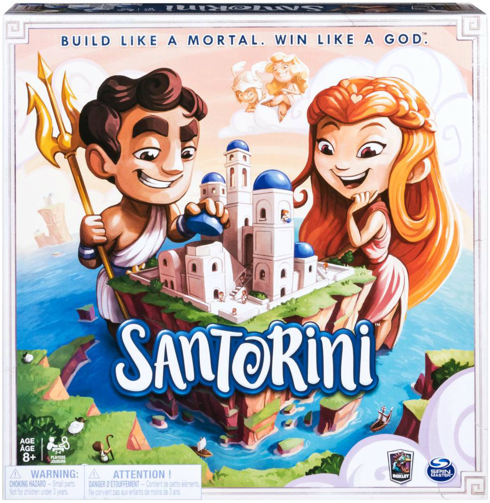 Boîte du jeu Santorini