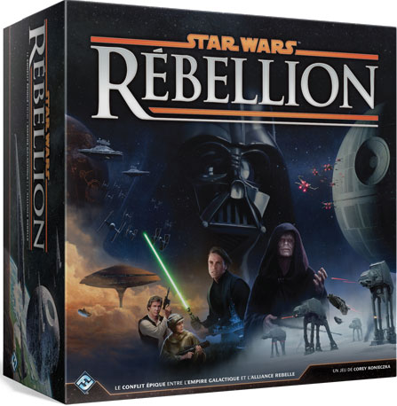 Boîte du jeu Star Wars Rébellion