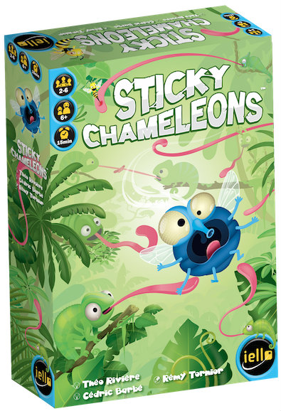 Boîte du jeu Sticky Chameleons