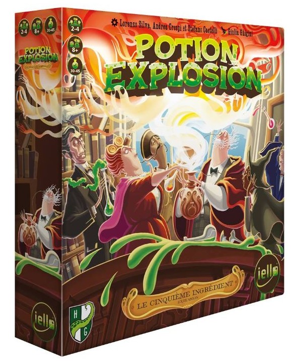 Boîte du jeu Potion Explosion : Le Cinquième Ingrédient (ext)