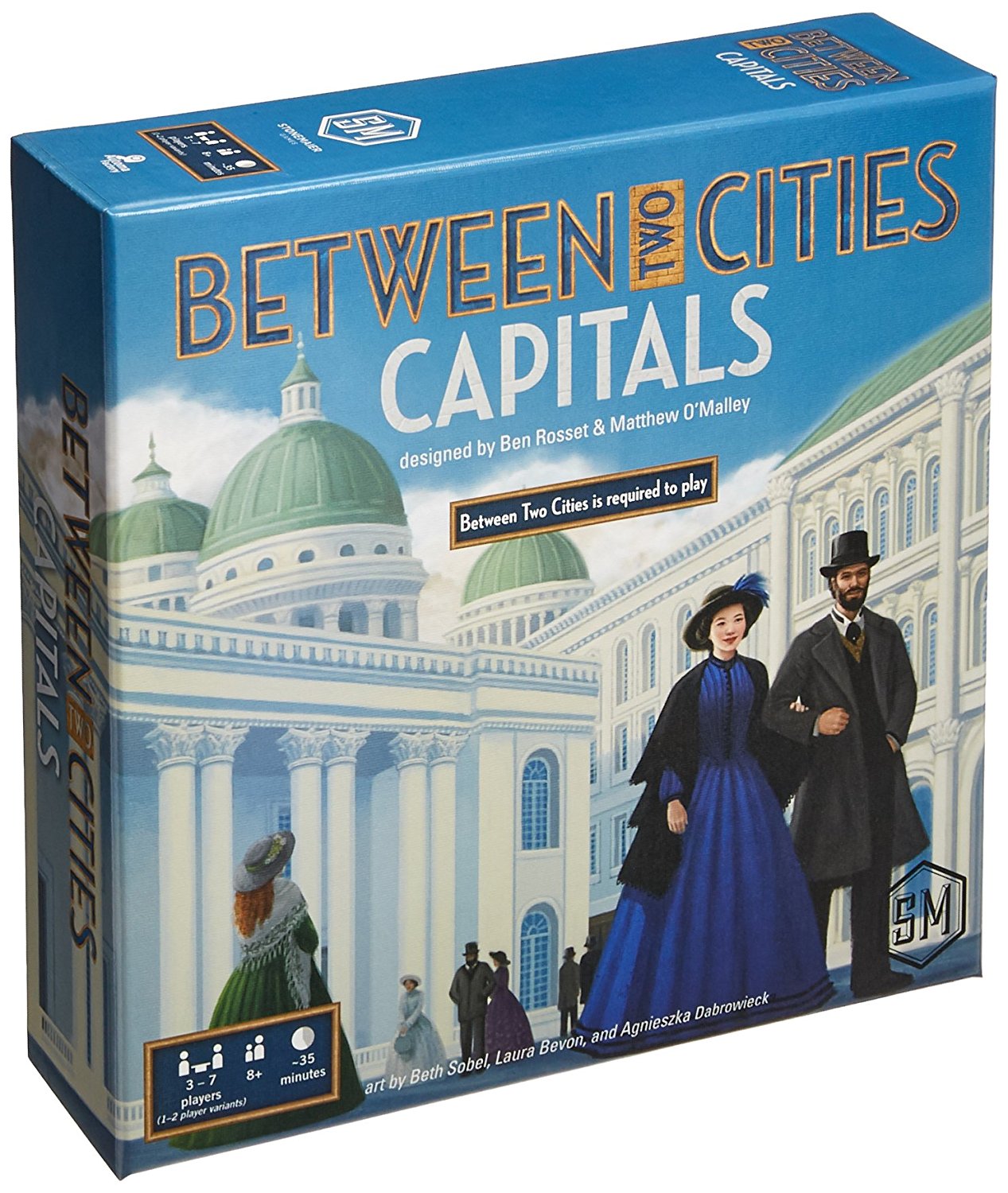Boîte du jeu Between Two Cities Capitals