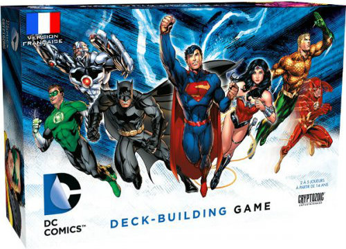 Boîte du jeu DC Comics Deck-Building