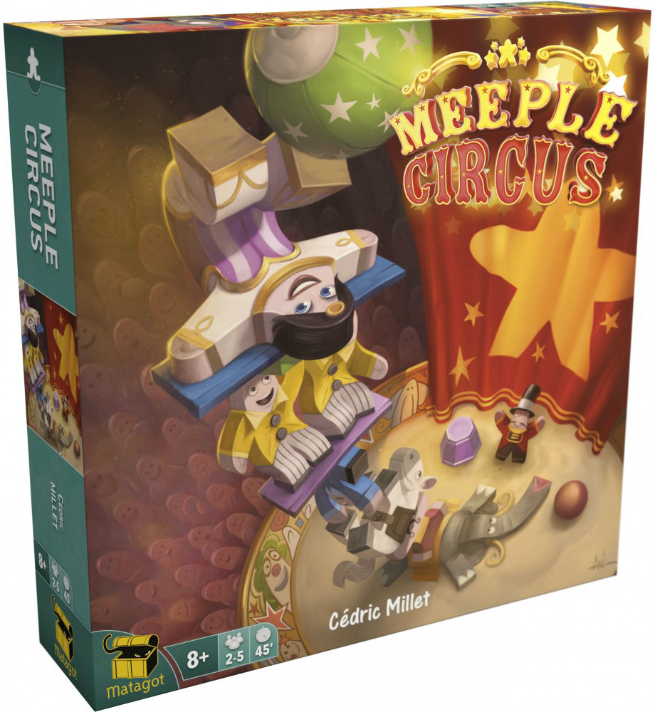 Boîte du jeu Meeple Circus