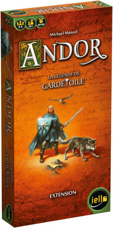 Boîte du jeu Andor La Légende de Gardétoile
