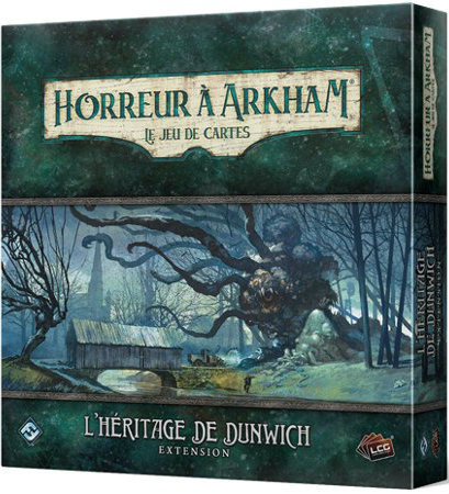 Boîte du jeu Horreur à Arkham JCE Héritage de Dunwich