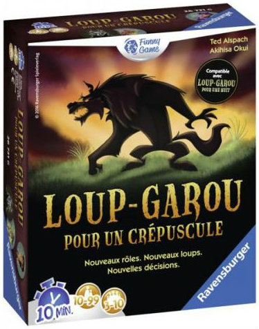 Boîte du jeu Loup-Garou pour un Crépuscule