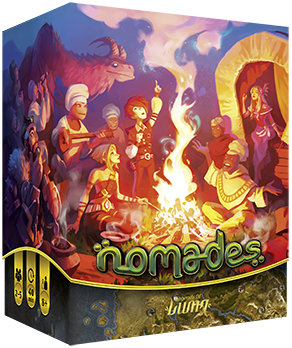 Boîte du jeu Nomades