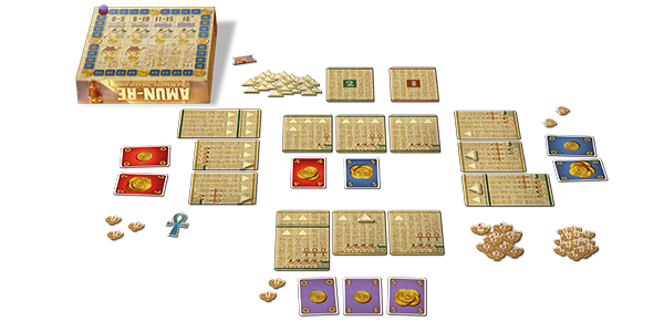 Présentation du jeu Amun-Re : Jeu de Cartes