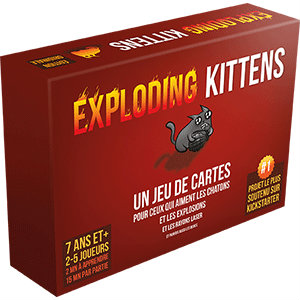 Boîte du jeu Exploding Kittens