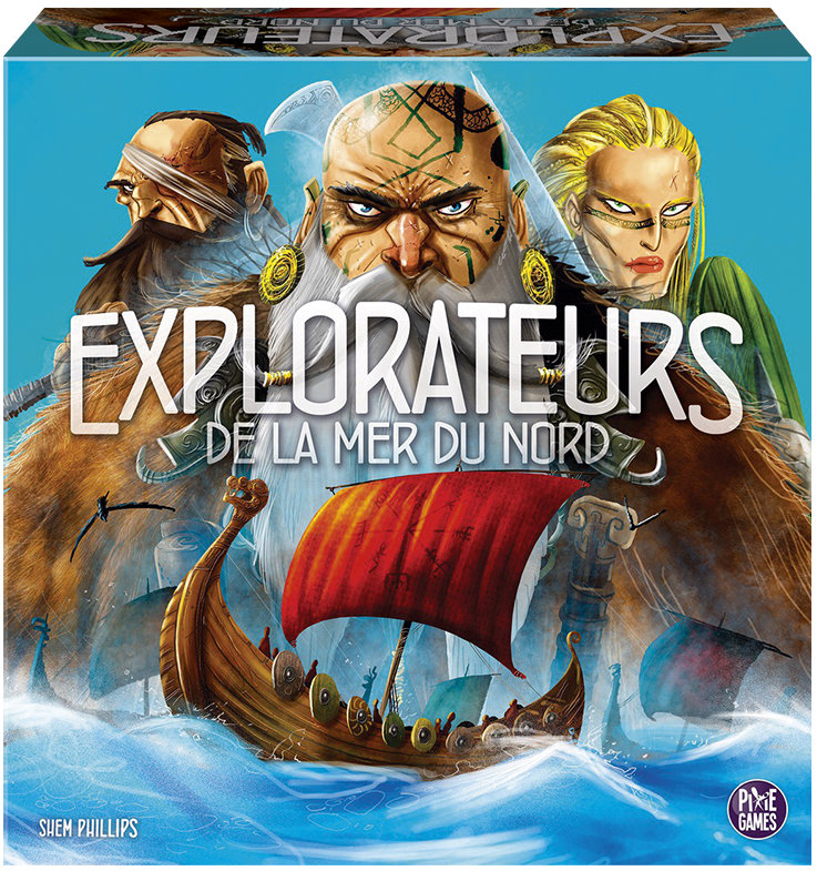Boîte du jeu Explorateurs de la mer du nord