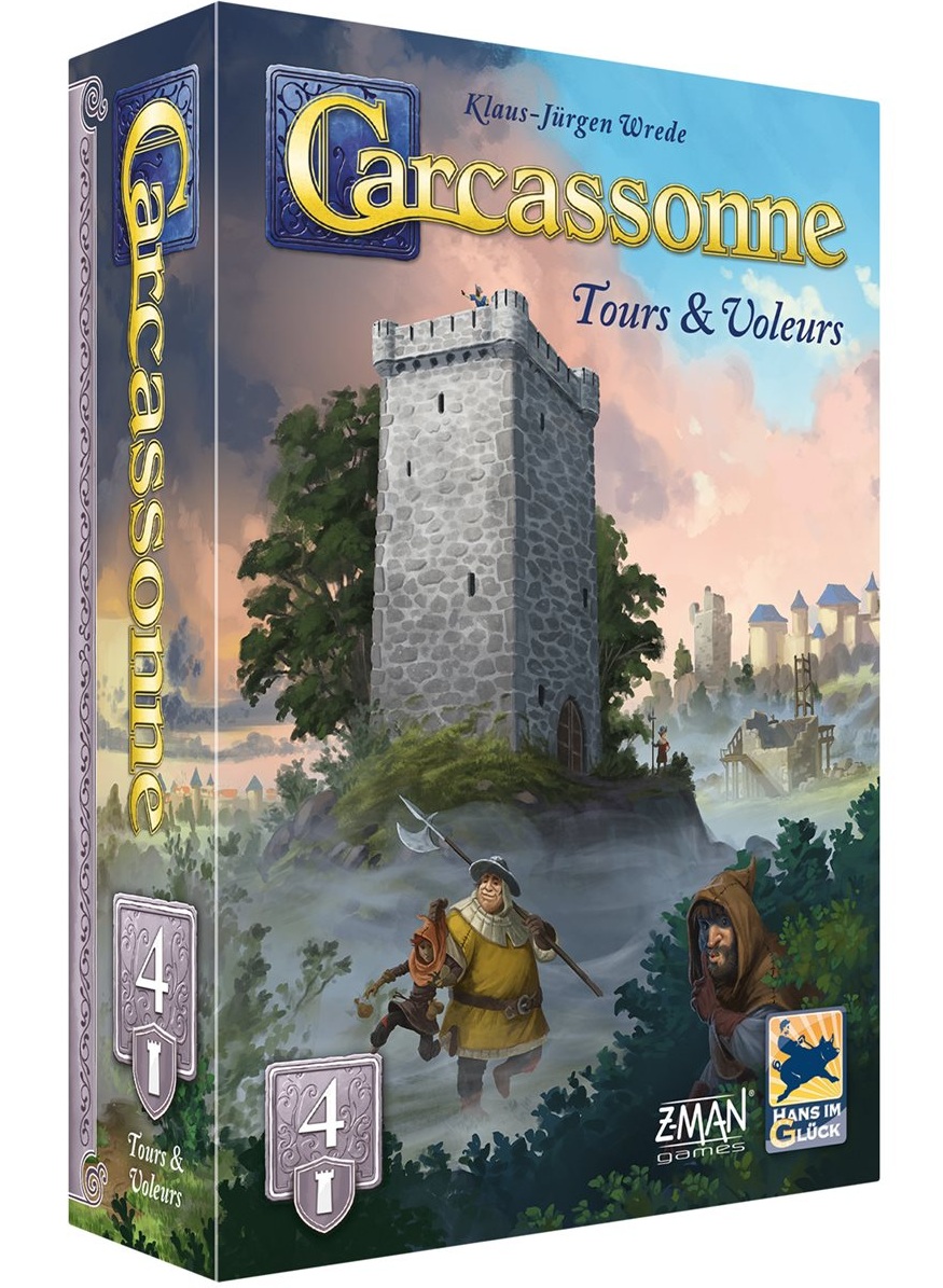 Carcassonne : Ext4 – Tours & Voleurs (Nouvelle Édition)