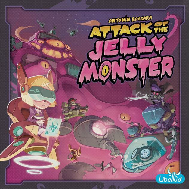 Boîte du jeu Attack of the Jelly Monster