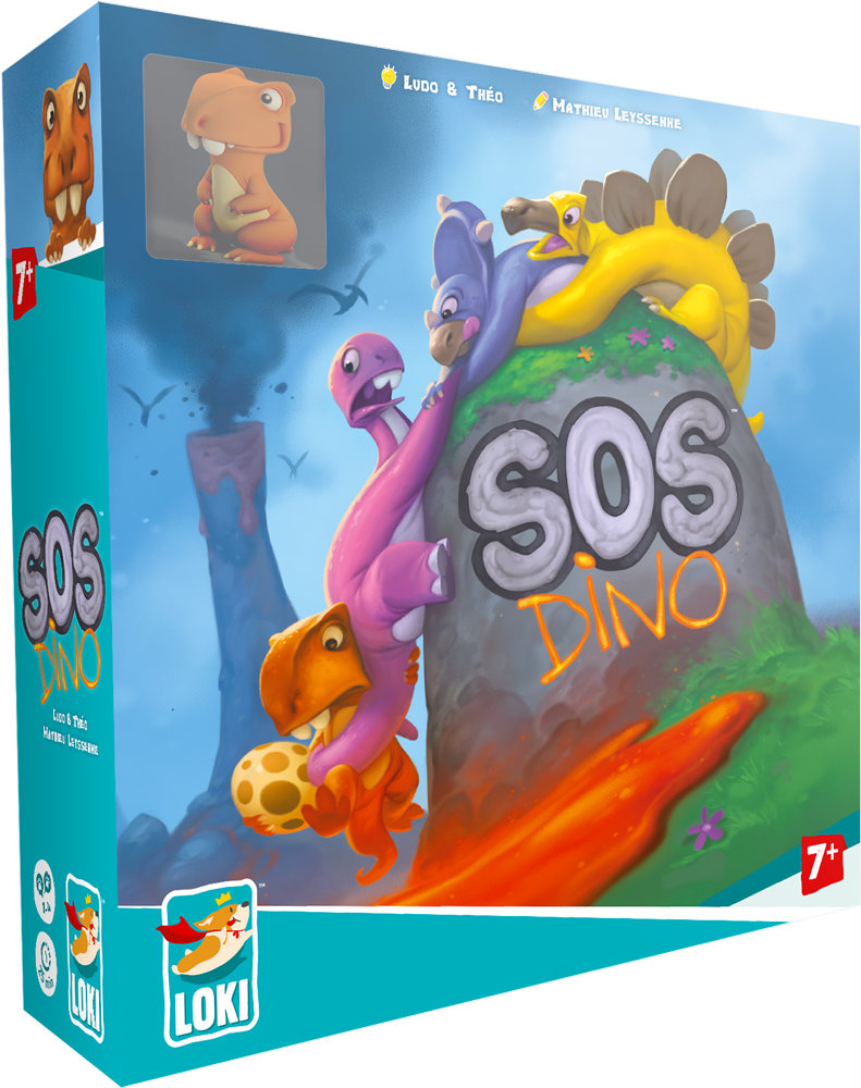 Boîte du jeu SOS Dino