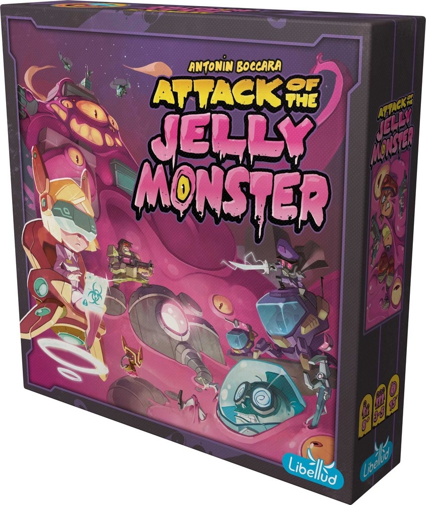 Boîte du jeu Attack of the Jelly Monster (VF)