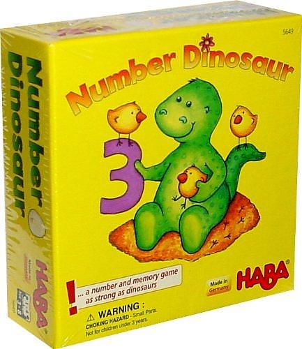 Boîte du jeu Dino des chiffres