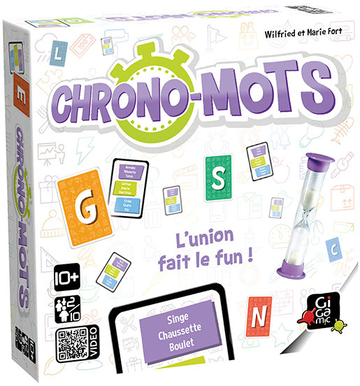 Boîte du jeu Chrono-Mots