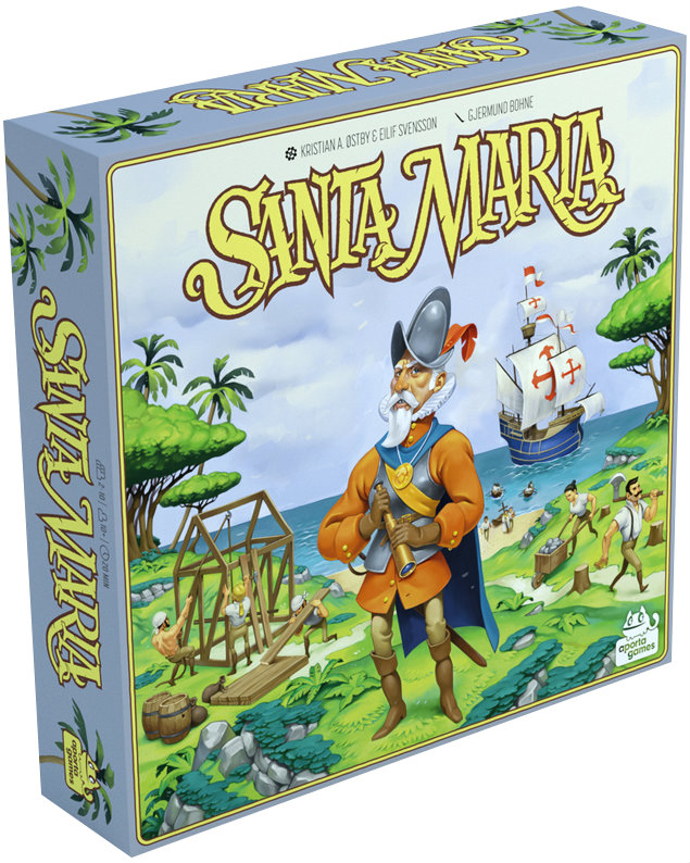 Boîte du jeu Santa Maria