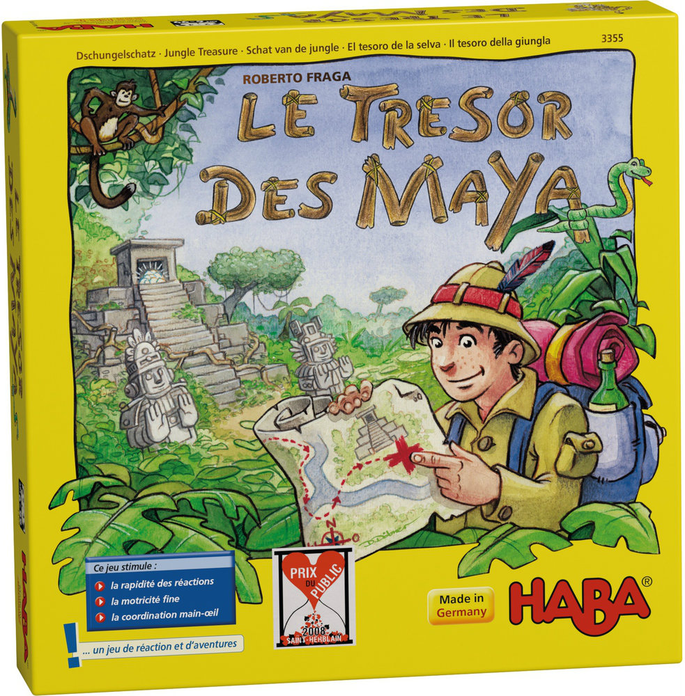Boîte du jeu Le Trésor des Mayas