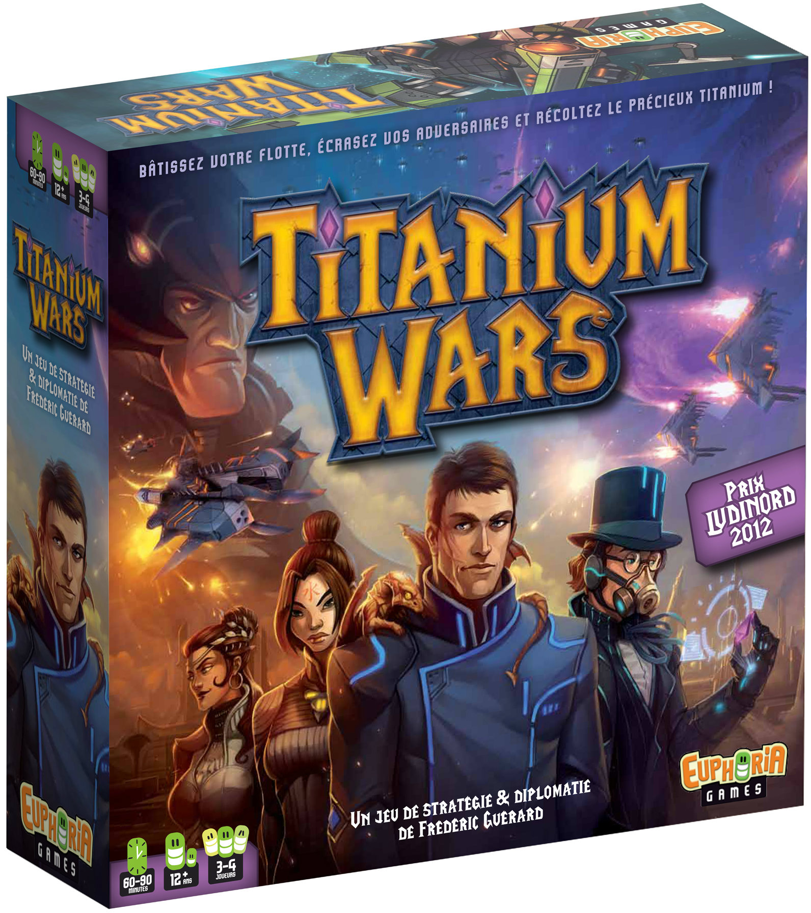 Boîte du jeu Titanium Wars