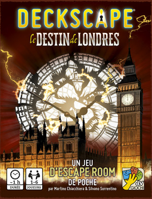 Boîte du jeu Deckscape : Le Destin de Londres