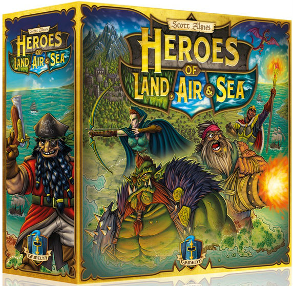 Boîte du jeu Heroes of Land Air and Sea