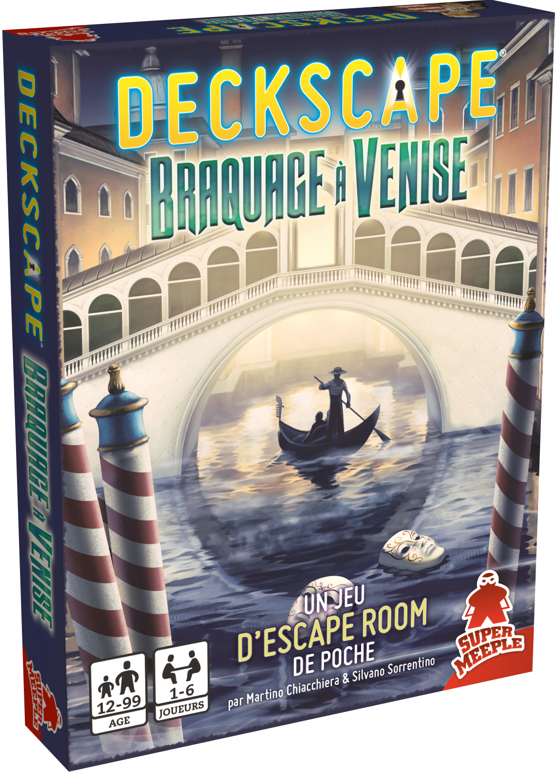 Boîte du jeu Deckscape : Braquage à Venise