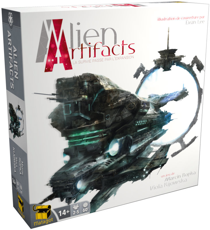 Boîte du jeu Alien Artifacts