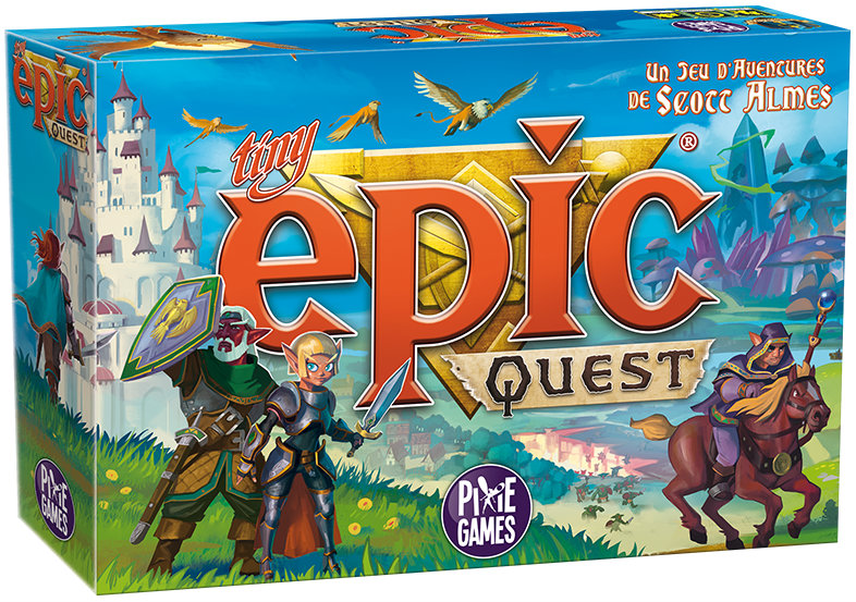 Boîte du jeu Tiny Epic Quest