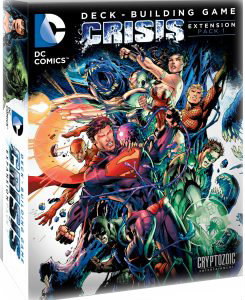 Boîte du jeu DC Comics Deck Building : Crisis