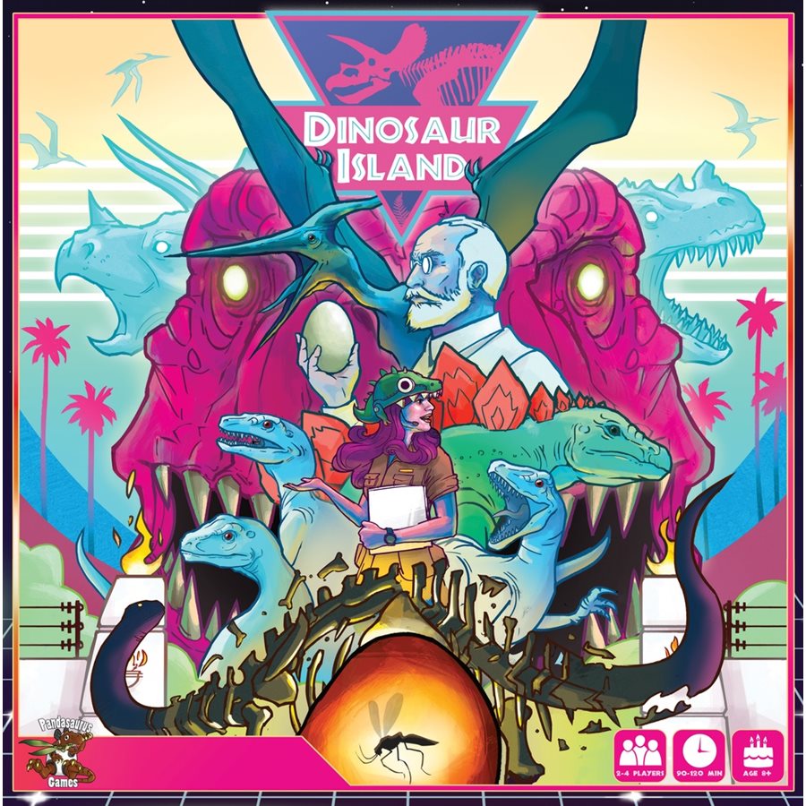 Boîte du jeu Dinosaur Island