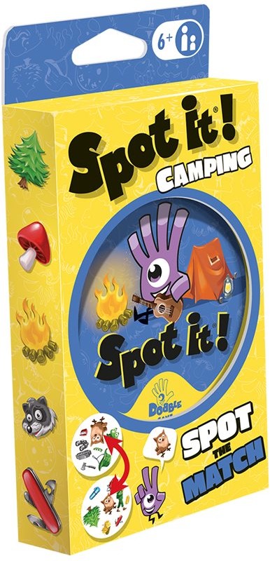 Boîte du jeu Spot it!/Dobble Camping
