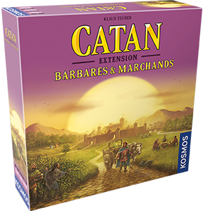 Boîte du jeu Catan : Barbares et Marchands