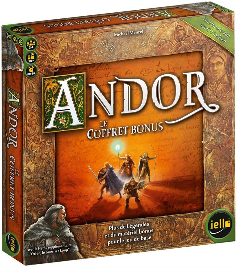 Boîte du jeu Andor : Le Coffret Bonus