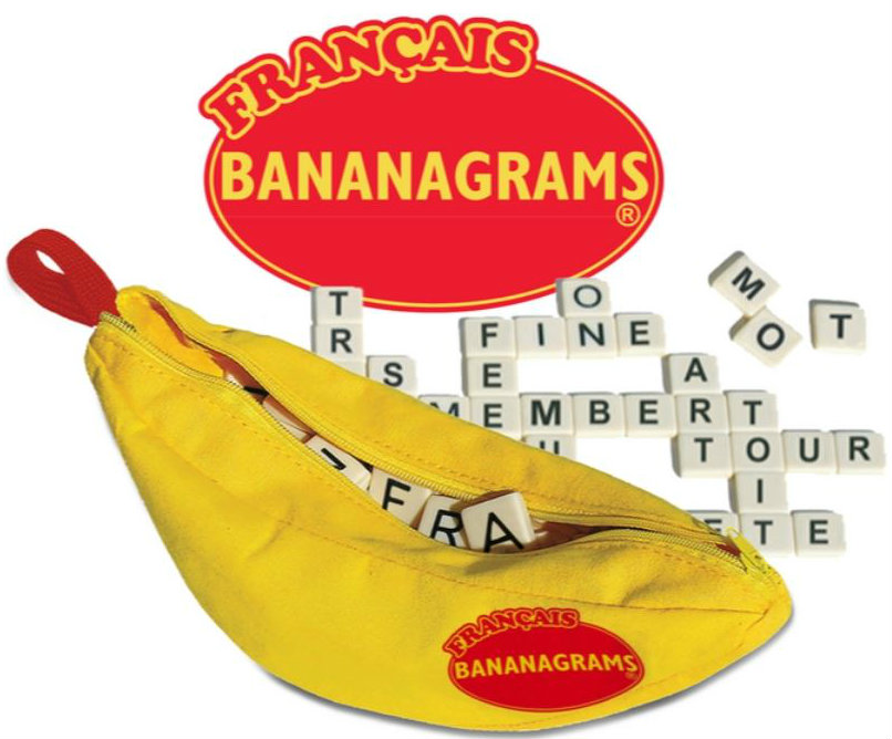 Boîte du jeu Bananagrams