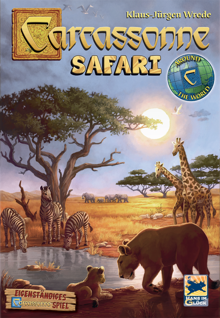 Boîte du jeu Carcasonne Safari