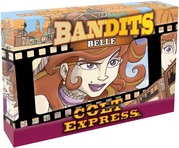 Boîte du jeu Colt Express Bandits : Belle