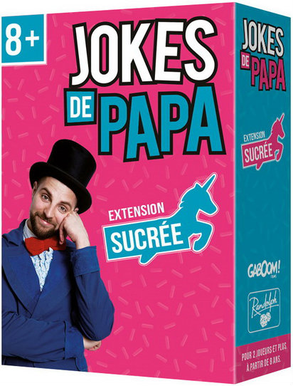 Boîte du jeu Jokes de Papa : Sucrée