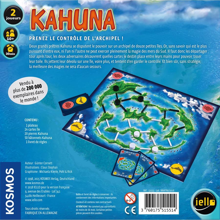 Présentation du jeu Kahuna