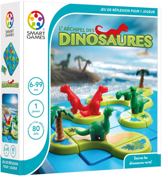 Boîte du jeu L'Archipel des Dinosaures