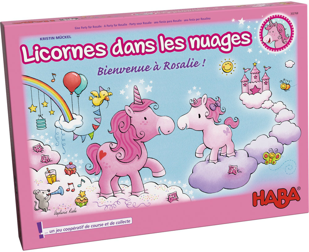 Boîte du jeu Licorne dans les Nuages : Bienvenue Rosalie