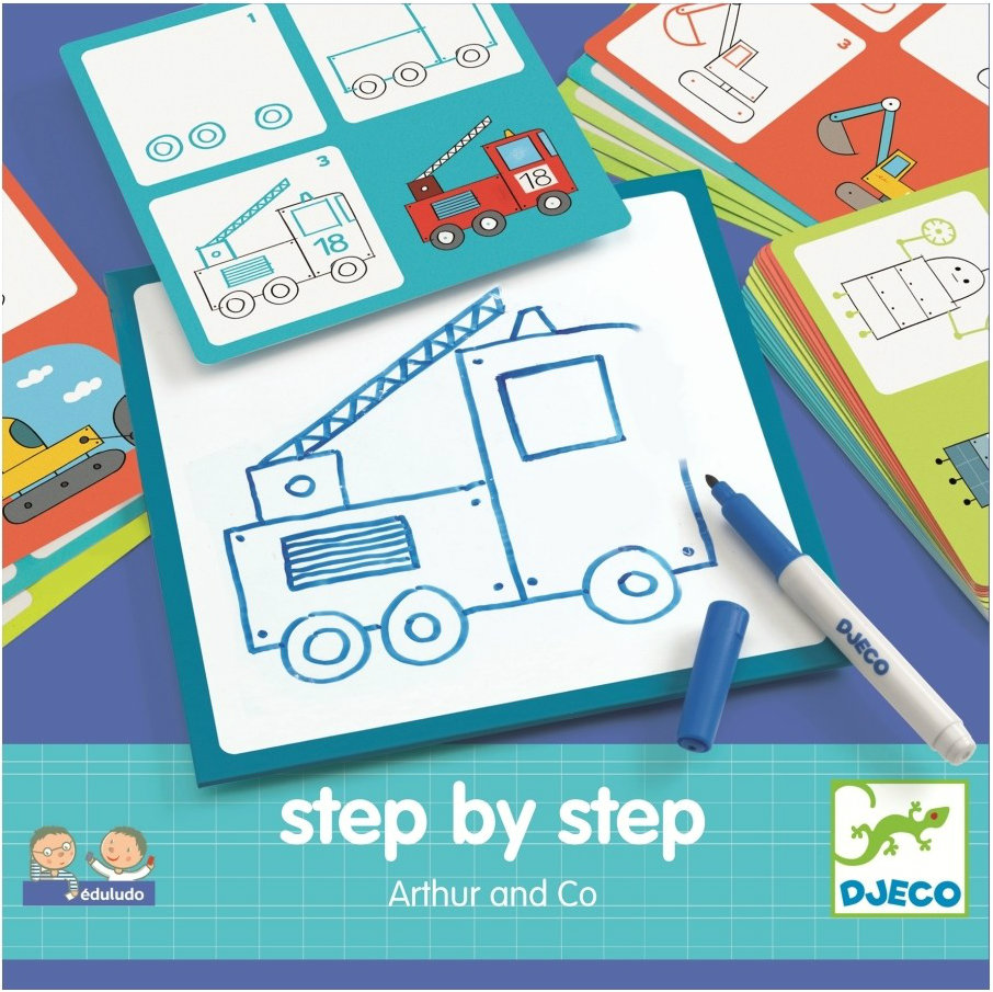 Boîte du jeu Step by Step : Arthur and Co